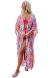 Tie-dye Tassel Trim Kimono