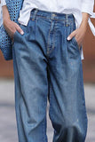 Slouchy Wide Leg Jeans