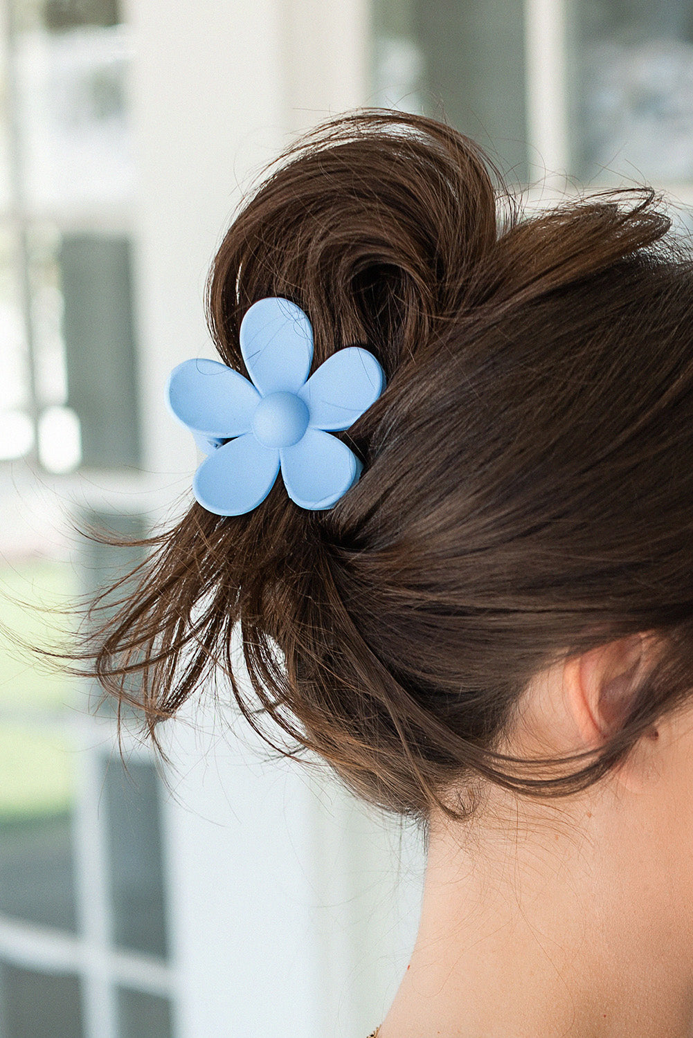 Flower Hair Claw Clip