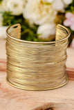 Luxury Heavy Metal High Quality Open Wire Bracelet