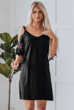 Cold Shoulder Mini Dress