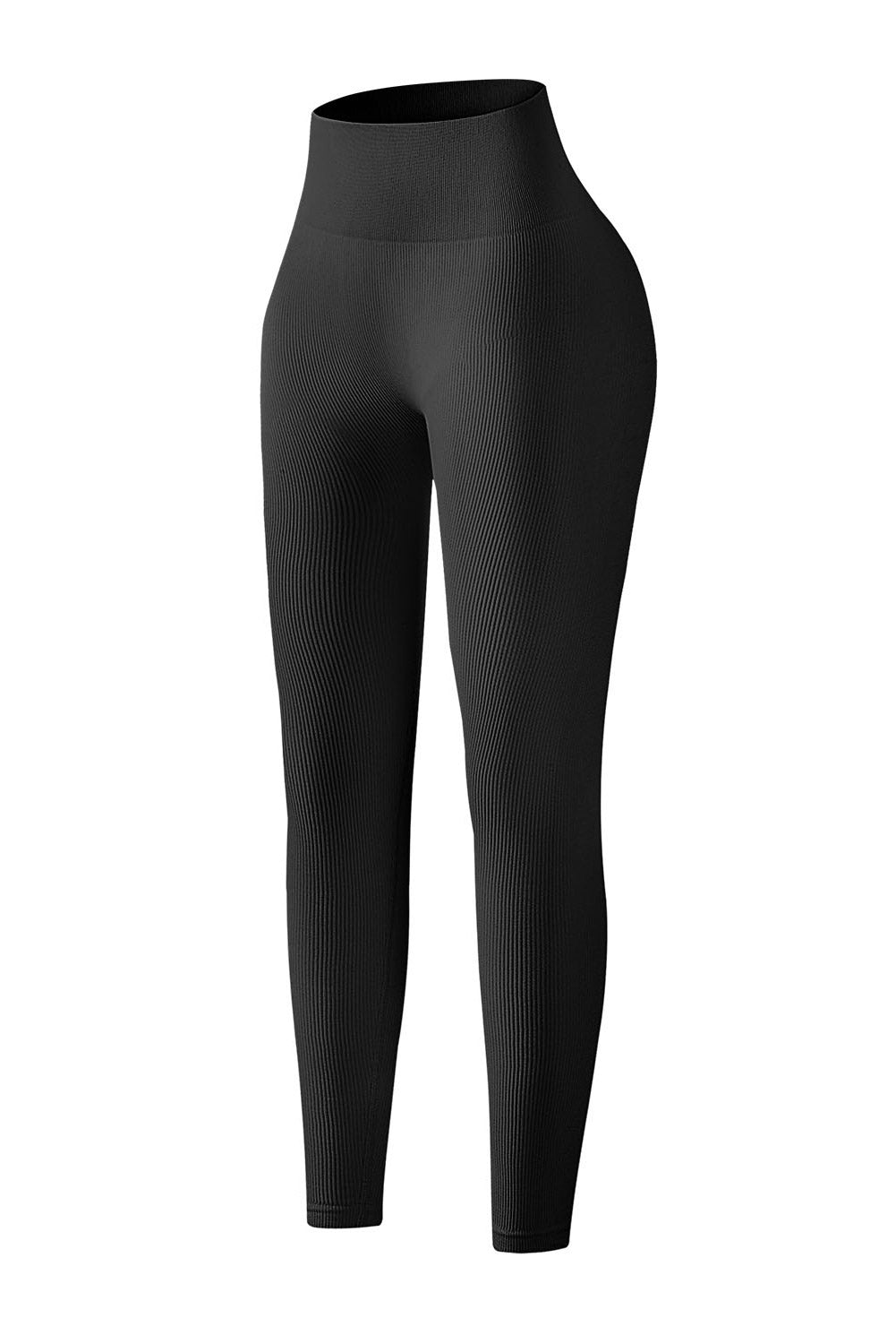 Ribbed Butt-lift High Waist Yoga Pants