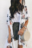 Floral Print Summer Kimono