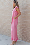 Ruffled Wide Leg Jumpsuit