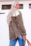 Mixed Plaid Soft Oversized Shirt