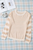 Striped Drop Shoulder Sweater