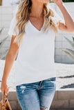 V Neck Short Sleeve Tee