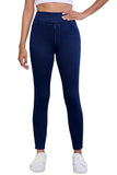 Ashleigh Blue Solid Color High Waist Stretchy Slim Fit Jeggings