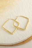 Minimalist Square Hoop Earrings