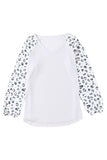 Print Thermal Long Sleeve Top