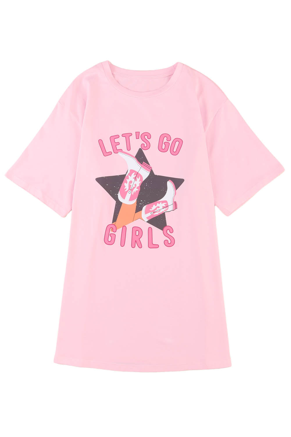 Lets Go Girls Western Graphic Tee