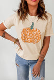 Sweet Floral Pumpkin Graphic Tee