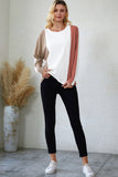 Colorblock Dolman Knit Top