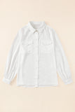 Classic Button Flap Pocket Shirt