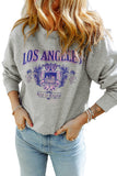 LOS ANGELES Graphic Crew Neck Sweatshirt