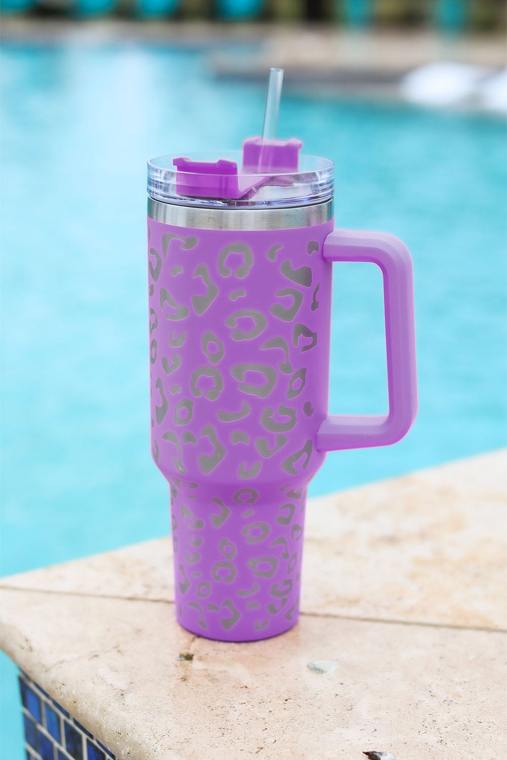 Leopard Spotted 304 Stainless Double Insulated Cup 40oz