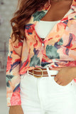 Floral Print Loose Shirt