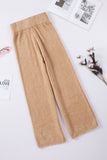 High Waist Plush Knitted Pants