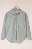 Corduroy Button Pocket Shirt