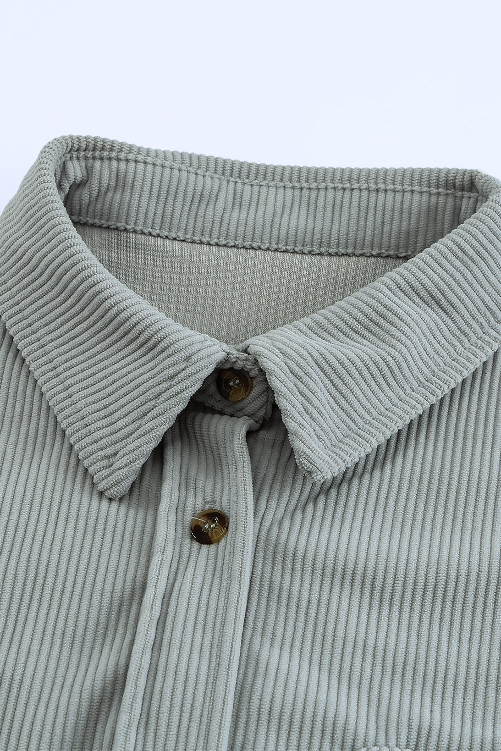 Corduroy Button Pocket Shirt