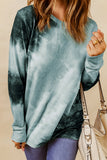 Ombre Tie-dye Long Sleeve Top