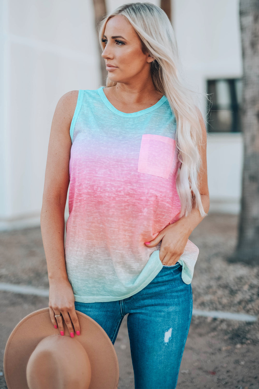 Ombre Tank Top