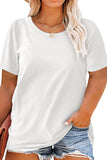 Plus Size Crew Neck T Shirt