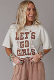 LETS GO GIRLS Western Boots Tee