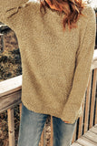 Porncorn Drop Shoulder Pullover Knit Sweater