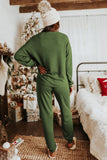 Long Sleeve Pullover and Jogger Pants Lounge Set