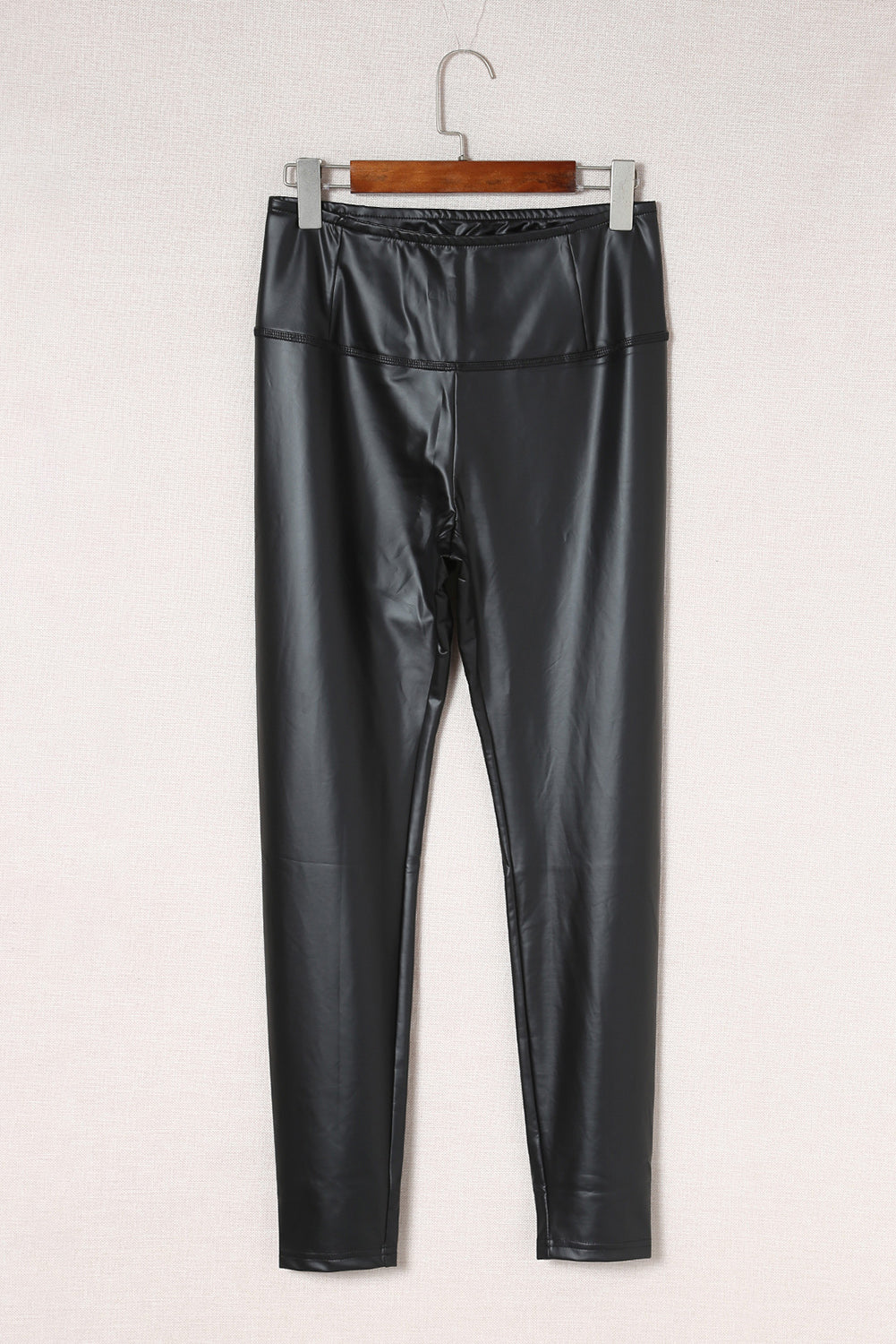 Faux Leather High Waist Leggings