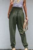 Khaki Pocketed Casual Joggers