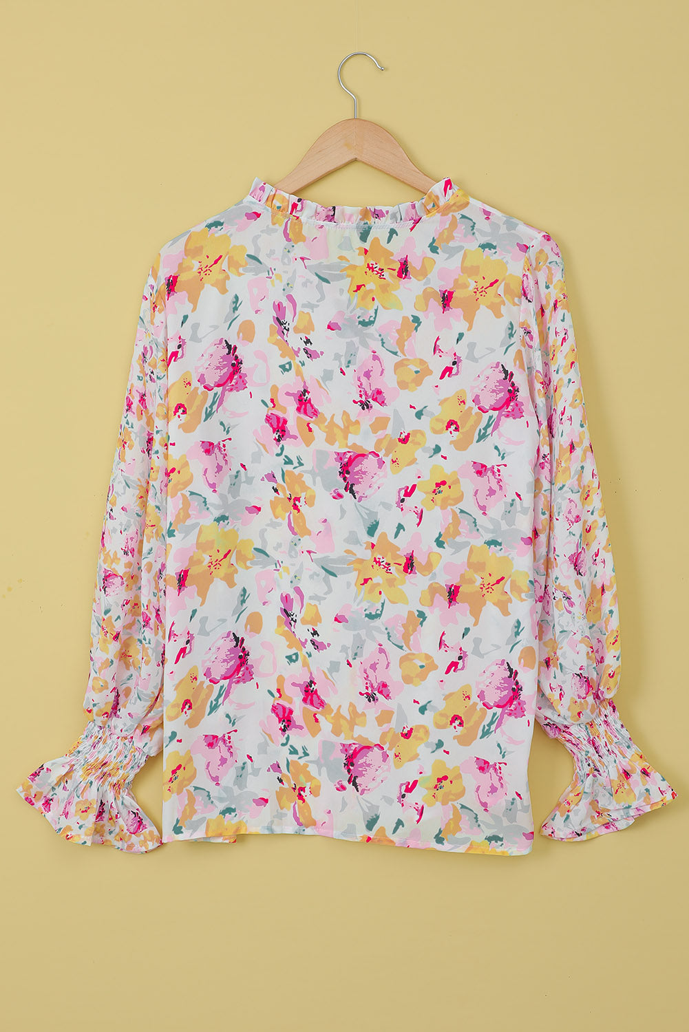 Blouse smockée florale Cakewalk 