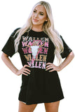 WALLEN Cowskull Graphic Oversized Tee