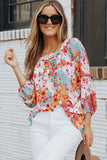 Palettes Floral Print Blouse