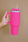 Pink 304 Stainless Steel Double Insulated Cup