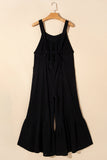 Wide Leg Ruffle Jumpsuit