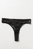 Lace Mesh Crochet Panty