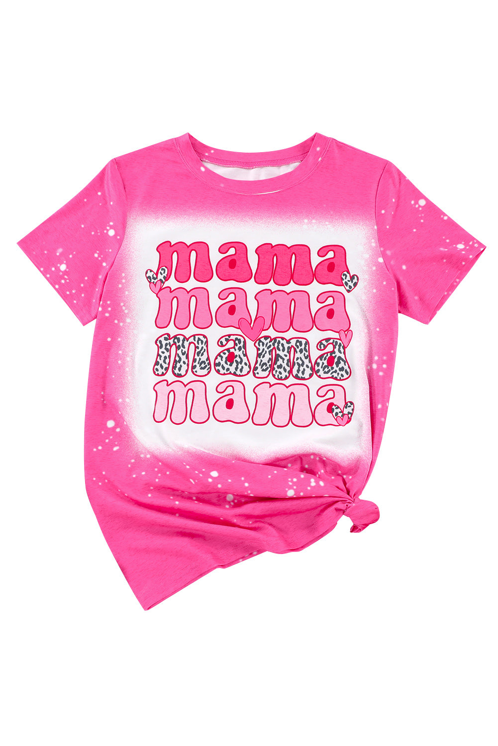 Mama Letter Print Graphic Tie Dye