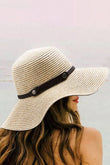 Foldable Wide Brim Summer Straw Hat