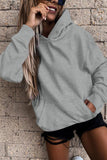 Loose Kangaroo Pocket Hoodie