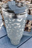 Leopard Spotted 304 Stainless Double Insulated Cup 40oz