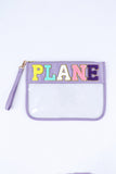 STUFF Print Transparent Zipped Pouch