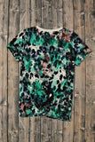 Blank Graphic Dyed Print T Shirt