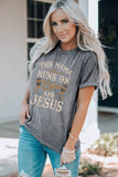 Coffee And Jesus Graphic T-Shirt