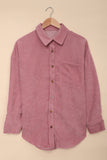 Corduroy Button Pocket Shirt