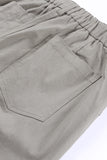 Slim Fit Pocketed Twill Jogger Pants