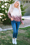 Tie Dye Gradient Pullover Sweatshirt