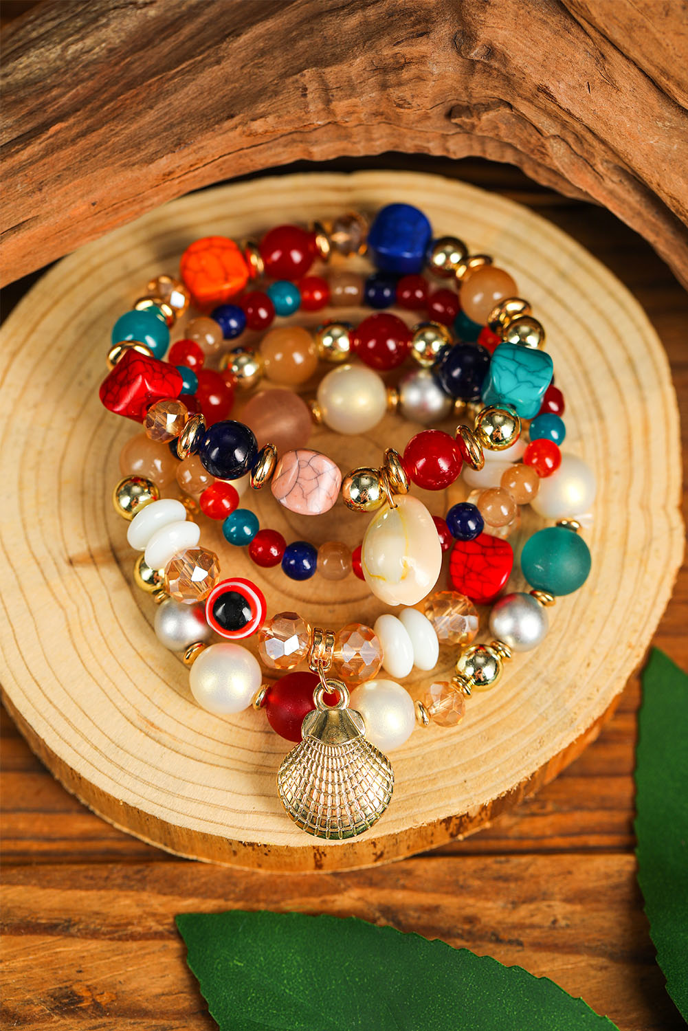 Bohemian Shell Pearl Bracelet