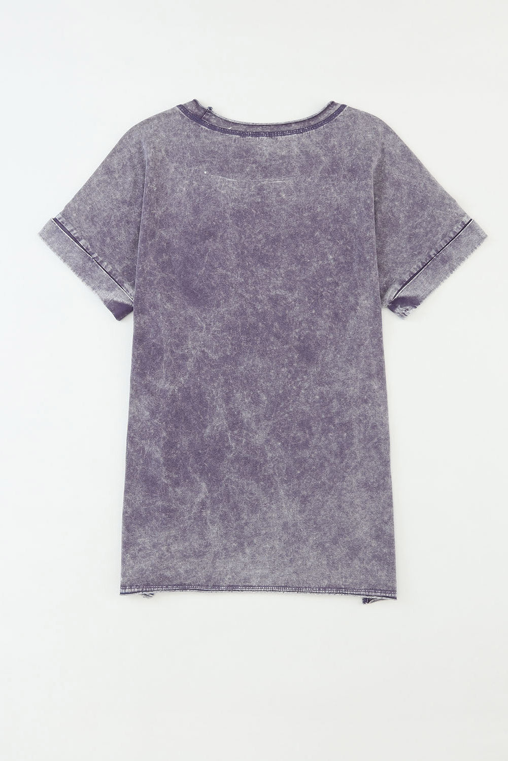 Vintage Mineral Wash Pocketed Tee with Slits